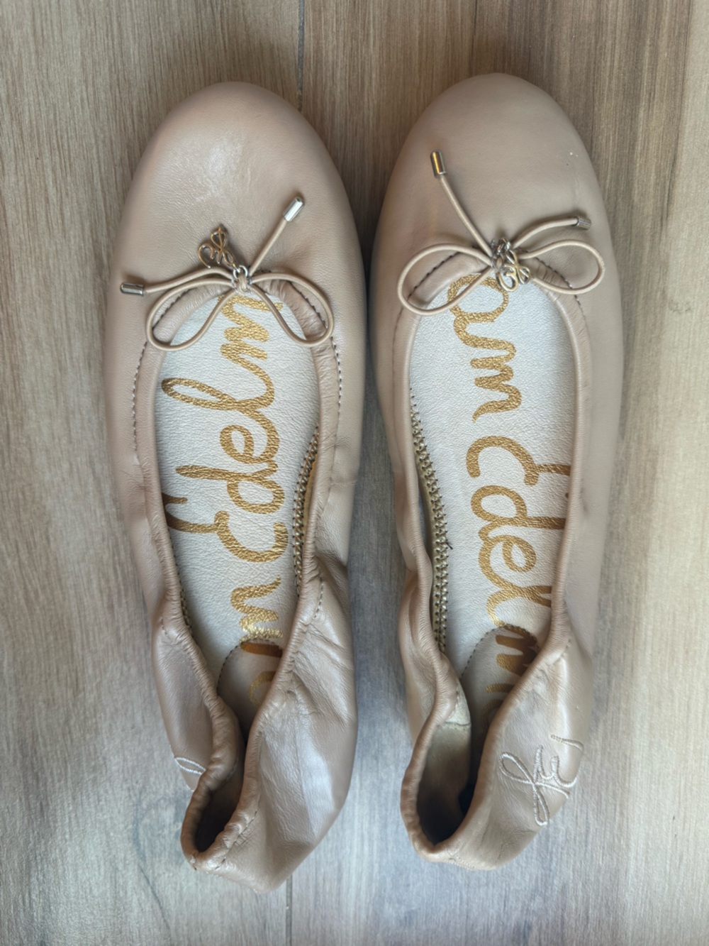 Sam Edelman Women's Felicia Ballet Flats Size 9 Beige